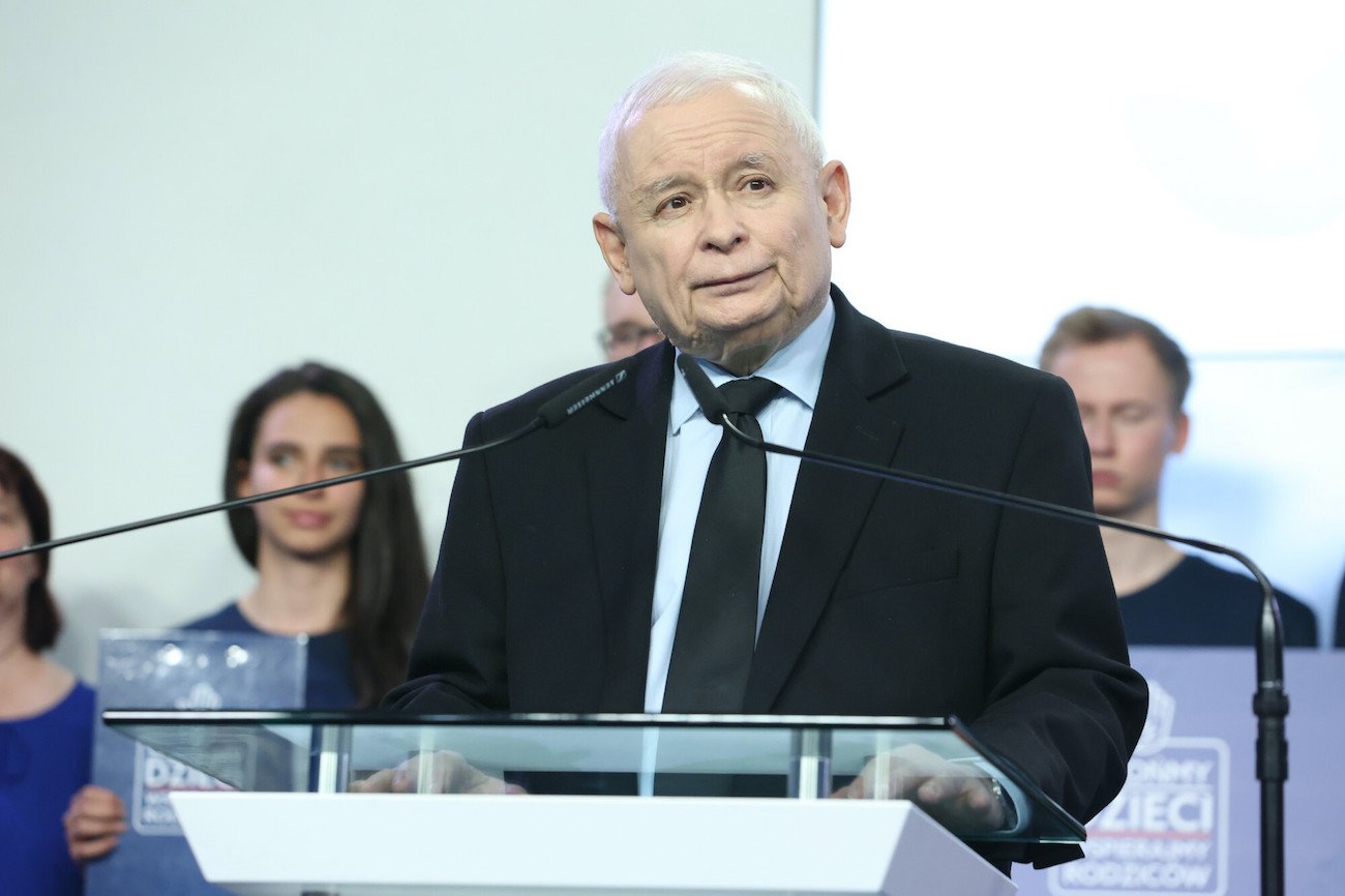 Jarosław Kaczyński opowiadał o nowym projekcie ustawy.