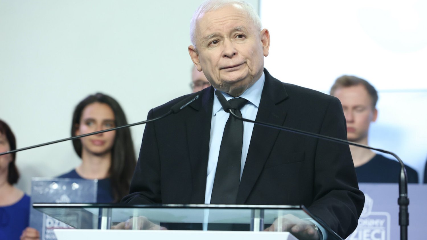Jarosław Kaczyński opowiadał o nowym projekcie ustawy.