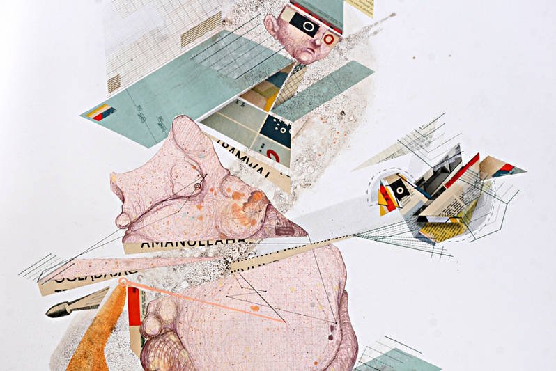 Plakat reklamujący wernisaż