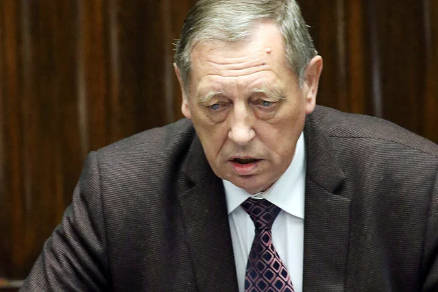 Minister środowiska Jan Szyszko