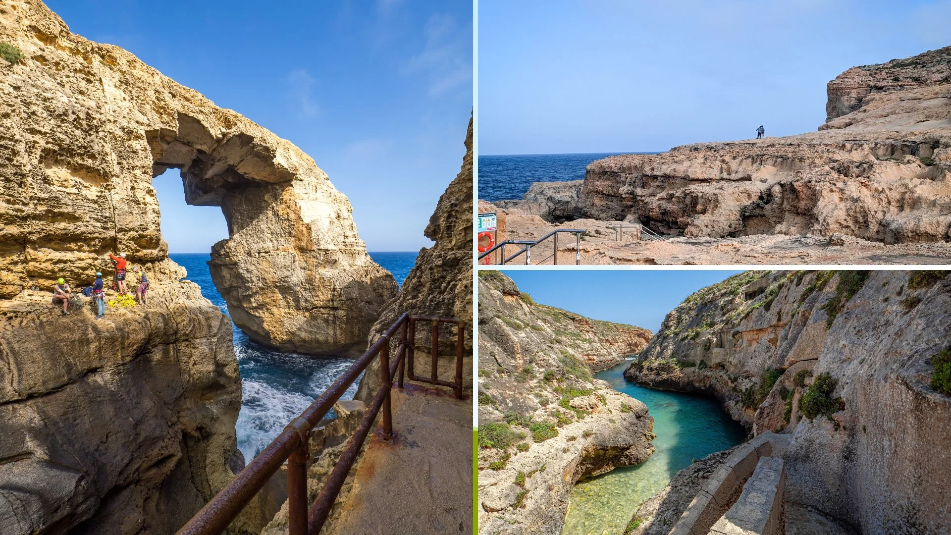 Gozo i jego naturalny krajobraz Naturalne formacje skalne na Gozo