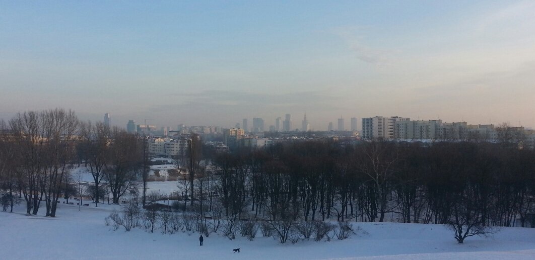 Warszawski smog.