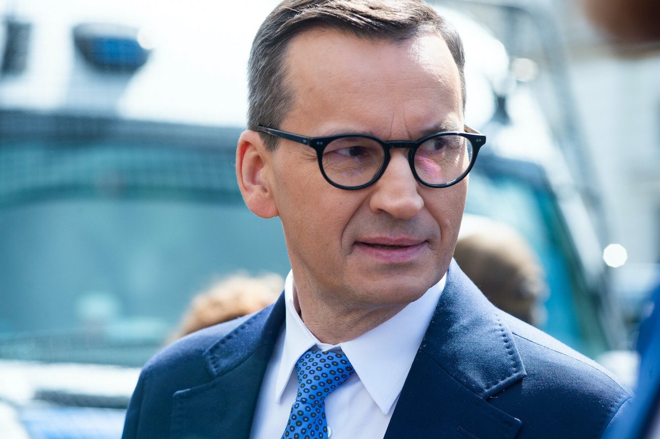 Mateusz Morawiecki zareagował na incydent z balonem znad Białorusi.