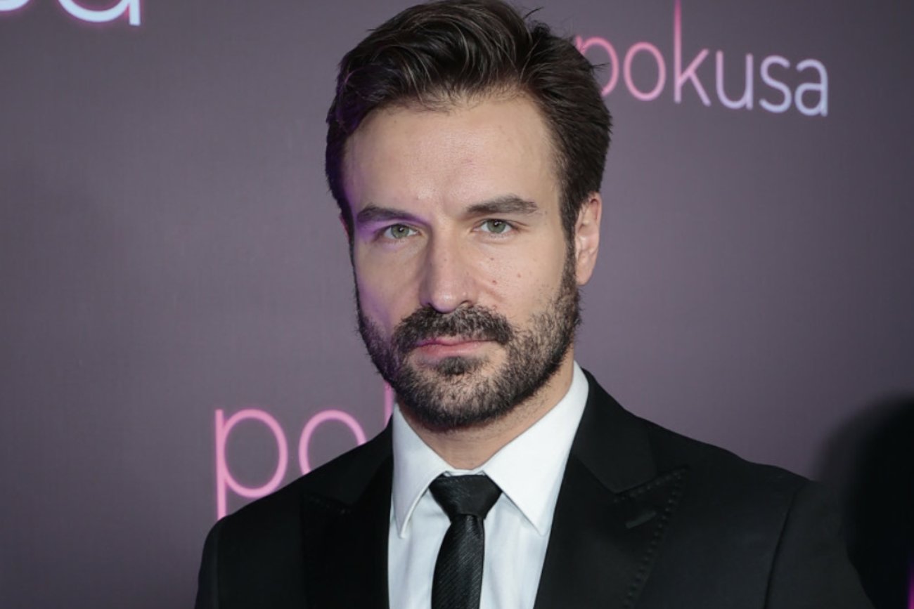 Piotr Stramowski pokazał się na premierze nowego filmu z ukochaną