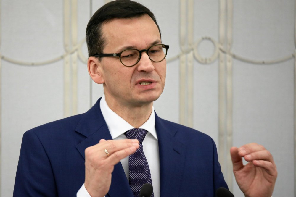 Mateusz Morawiecki jest zdania, że Polska słusznie zrobiła, odmawiając udziału w izraelskim szczycie V4.