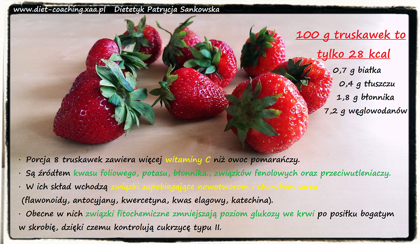 Co znajdziemy w truskawkach?