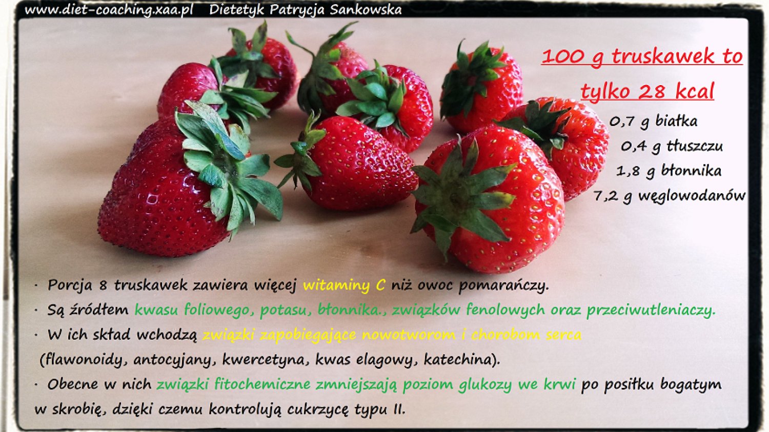 Co znajdziemy w truskawkach?
