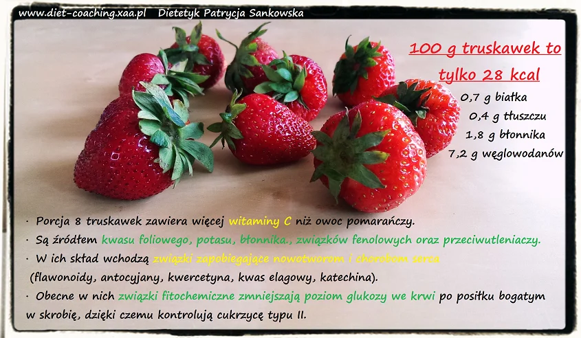 Co znajdziemy w truskawkach?