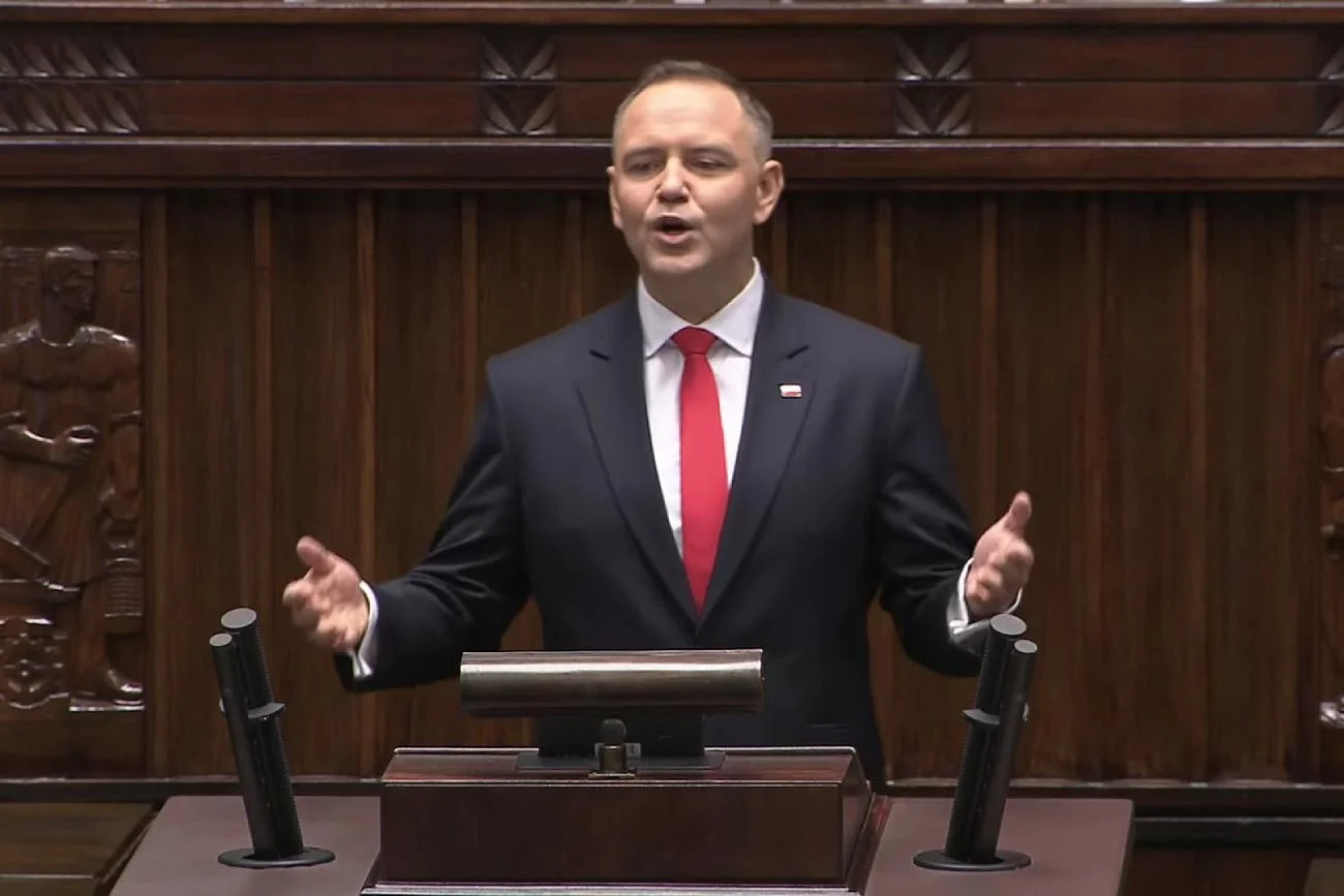 Pierwsze przemówienie prezydenta Karola Nawrockiego. Te słowa skierował do Polaków. Pierwsze przemówienie prezydenta Karola Nawrockiego. Te słowa skierował do Polaków.