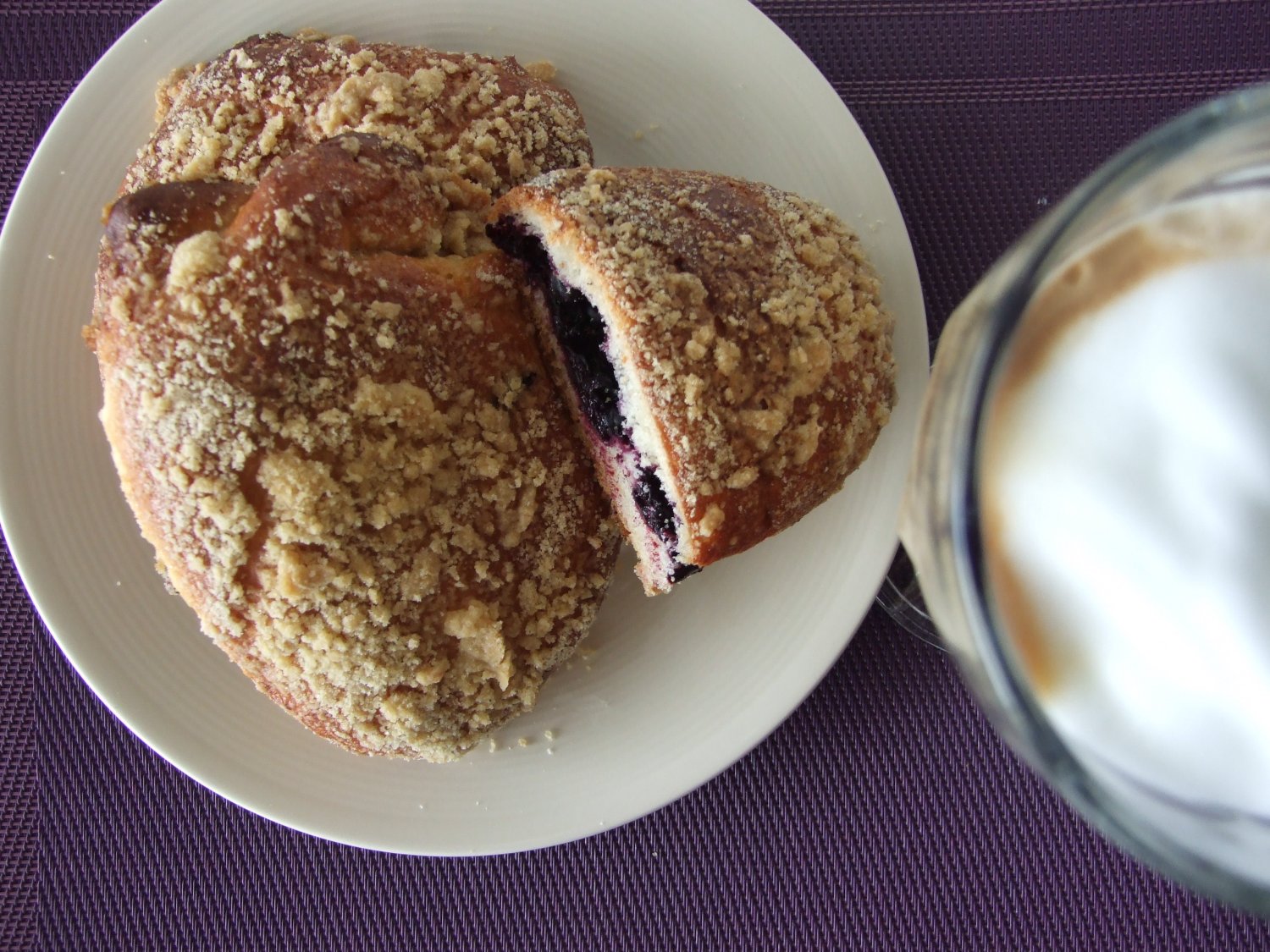 Jagodzianki na śniadanie