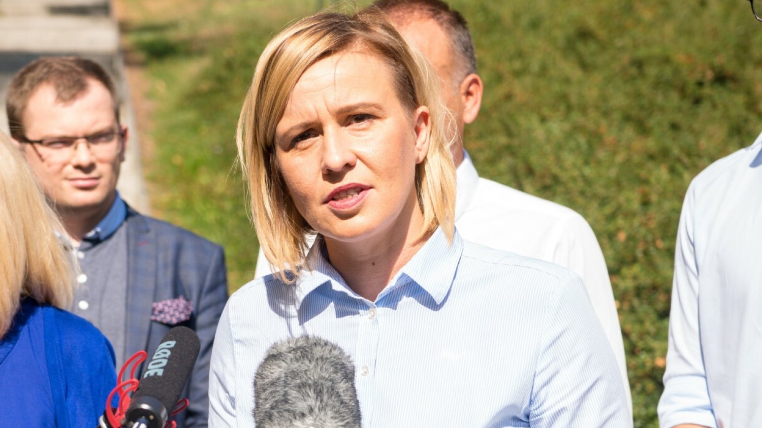 Magdalena Filiks zabrała głos ws. incydentu z duchownym w Świnoujściu.