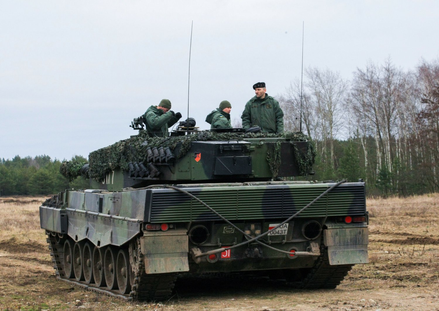 Polska przekazała Ukrainie pierwsze czołgi Leopard 2.