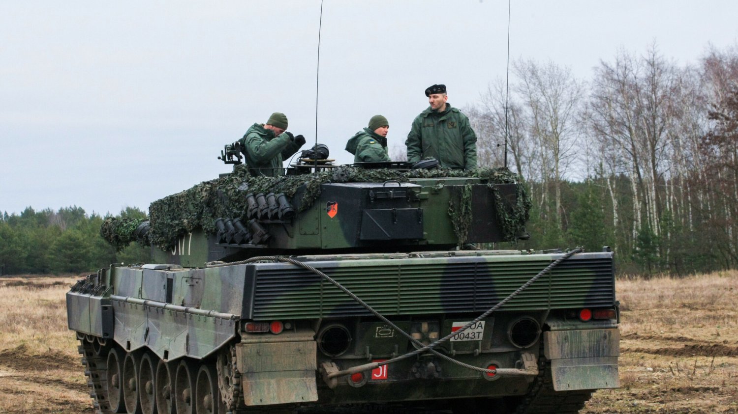 Polska przekazała Ukrainie pierwsze czołgi Leopard 2.