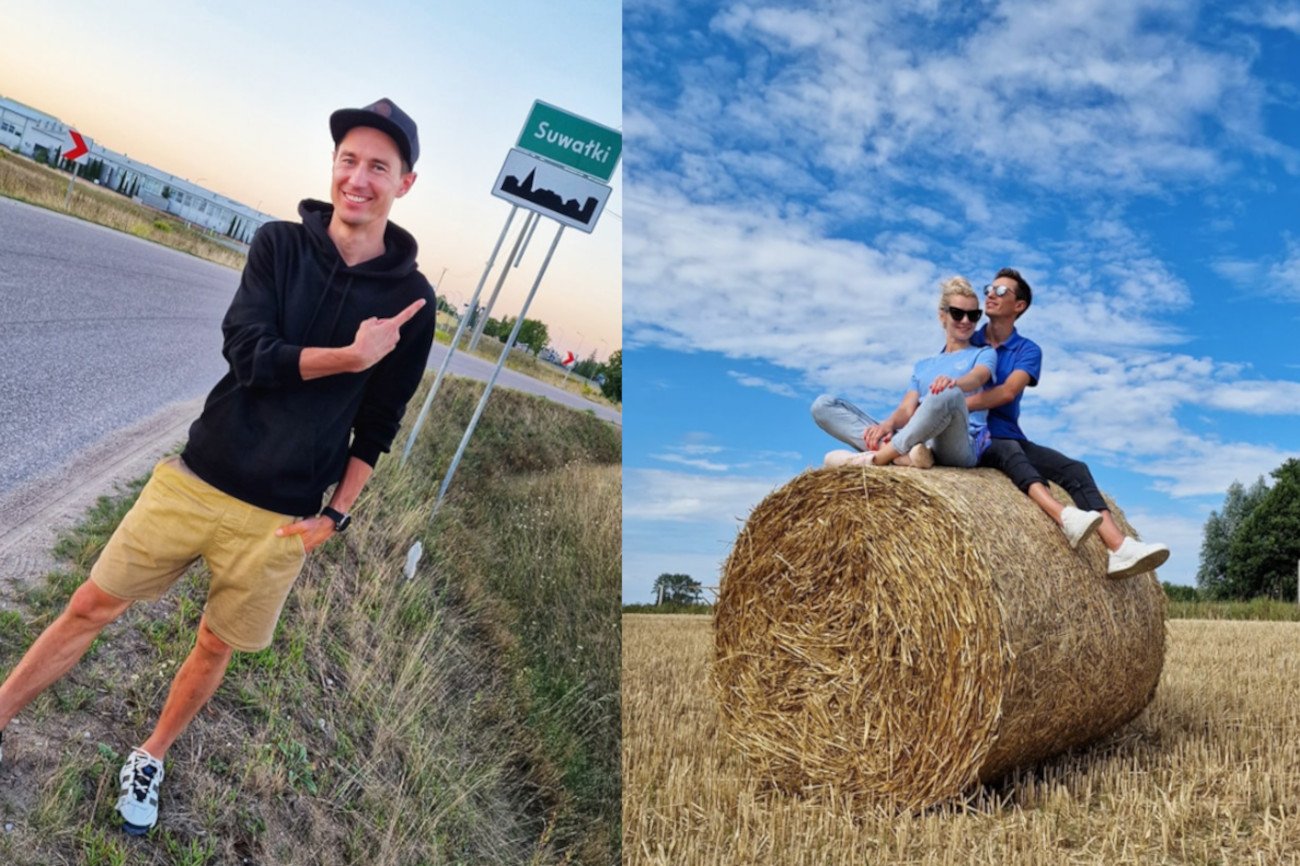 Skoczek pokazał zdjęcia z wakacji.