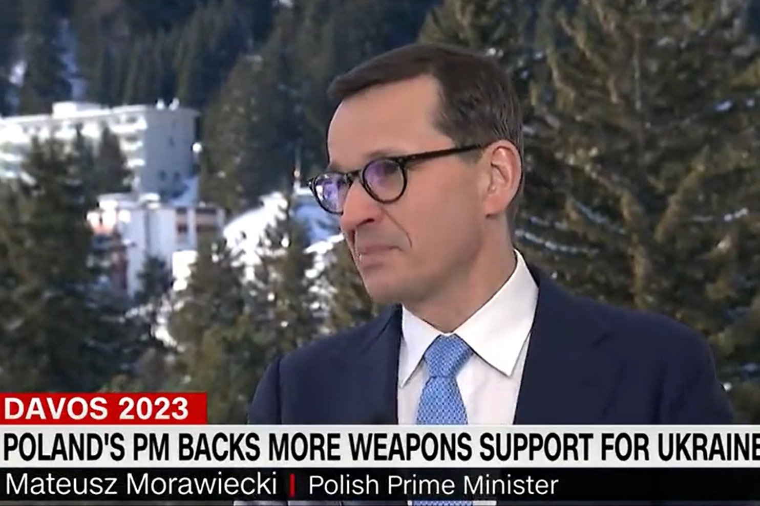 Mateusz Morawiecki w rozmowie z CNN