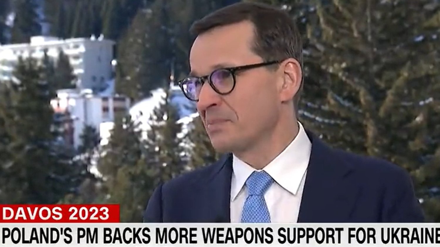 Mateusz Morawiecki w rozmowie z CNN