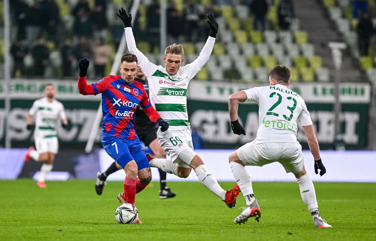 Znakomity był pojedynek Lechii z Rakowem, gdańszczanie wygrali po świetnej drugiej połowie