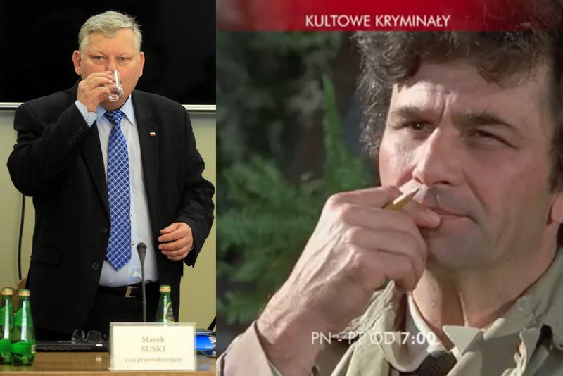 Marek Suski podczas przesłuchania Michała Tuska zastosował strategię porucznika Columbo.