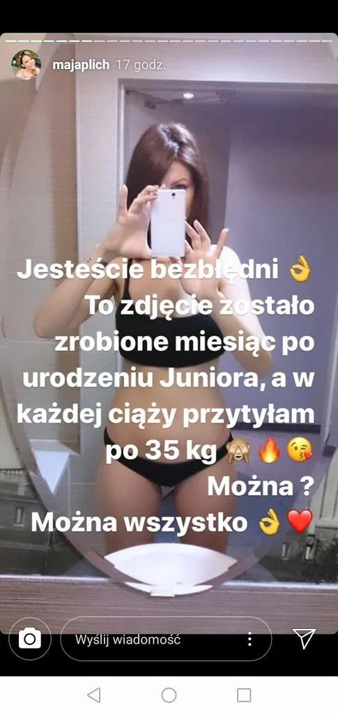 Maja Rutkowski pokazała, jak wygląda miesiąc po porodzie.
