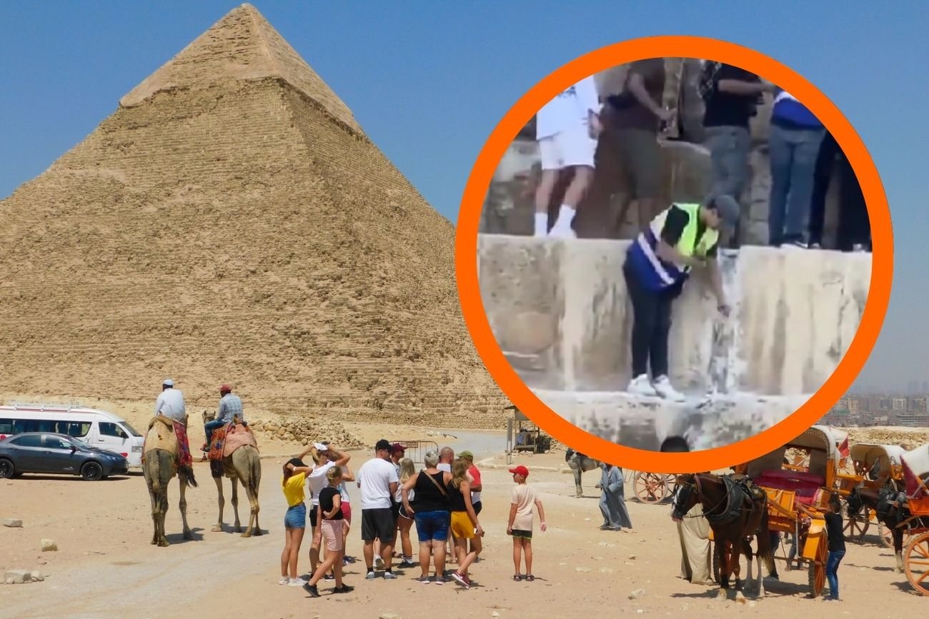 Piramida Cheopsa w Egipcie