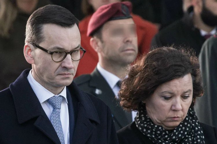 Mateusz i Iwona Morawieccy.