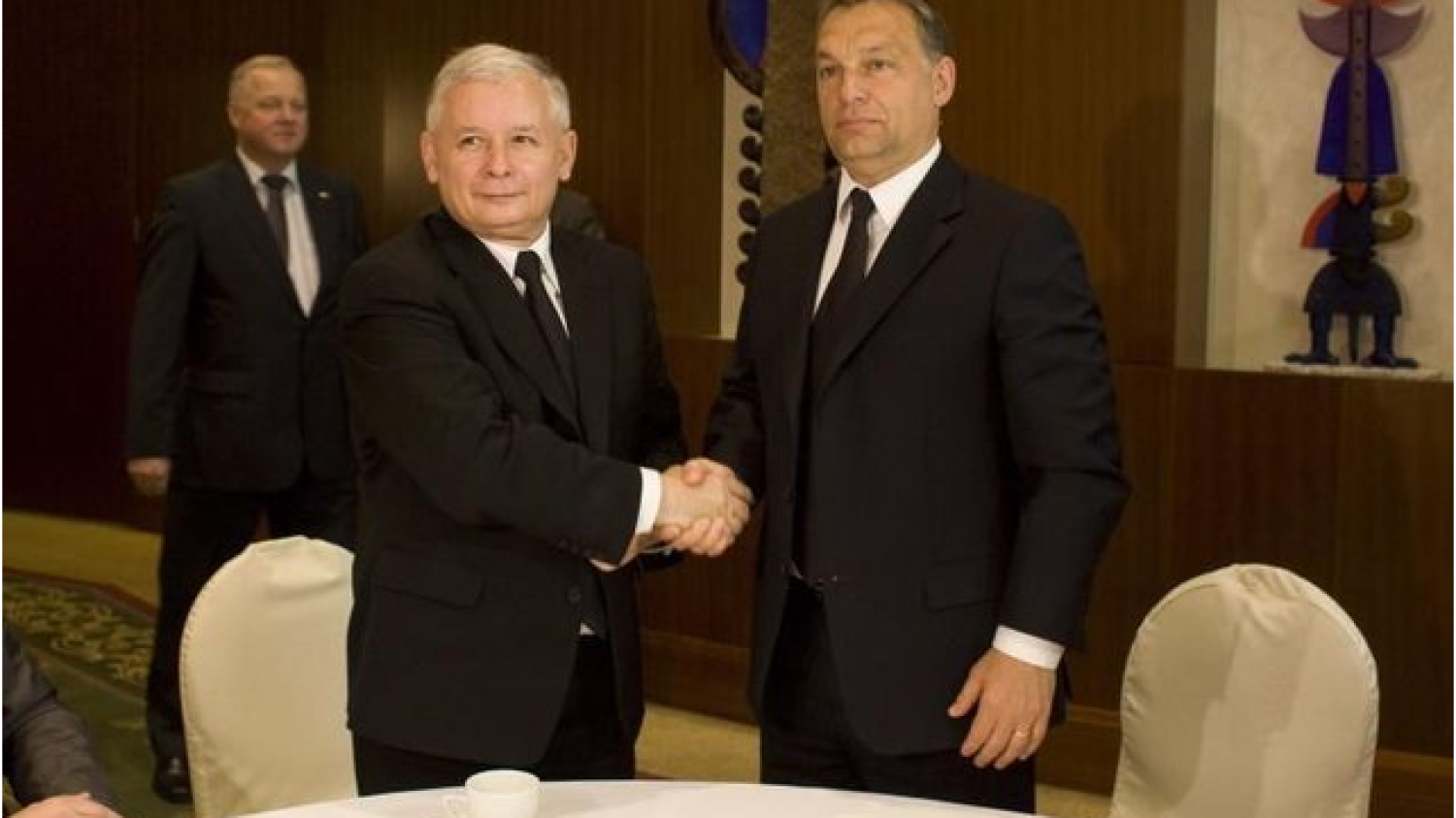 Kaczyński i Orban - to prorocze zdjęcie?
