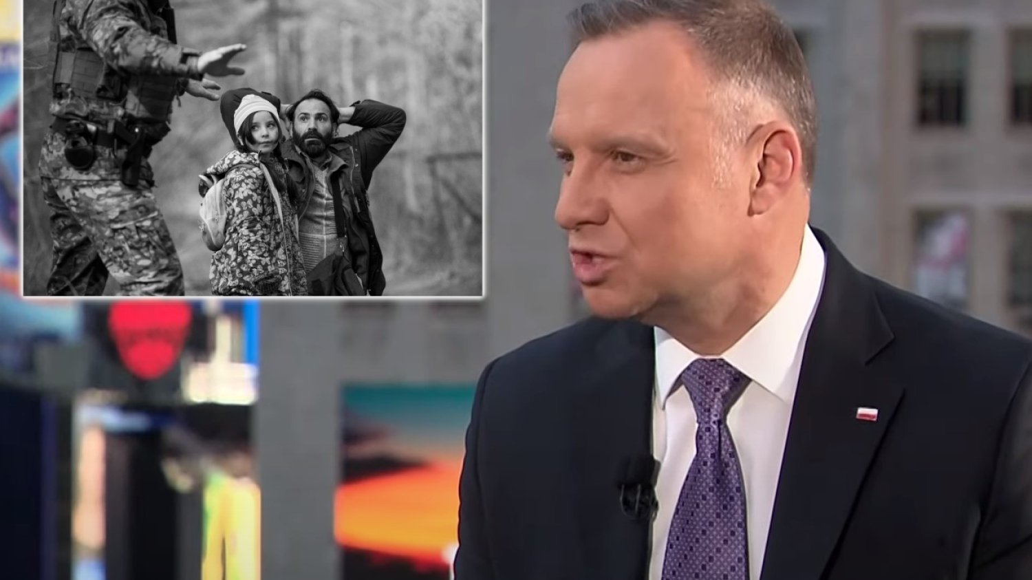 Andrzej Duda skomentował film "Zielona granica"
