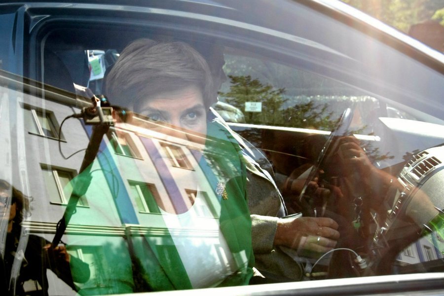 Beata Szydło wracała do domu ze zjazdu Solidarności w Częstochowie. Do wypadku z udziałem jej kolumny doszło w Imielinie na Śląsku.