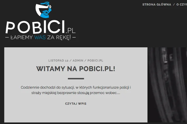 Przemysław Wipler poleca internautom serwis Pobici.pl