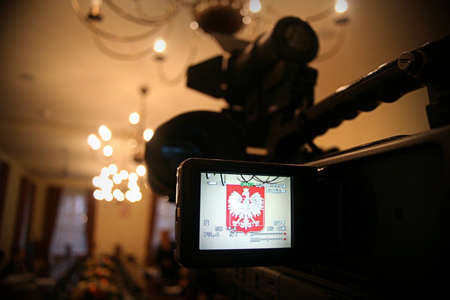 Godło Polski w obiektywie kamery