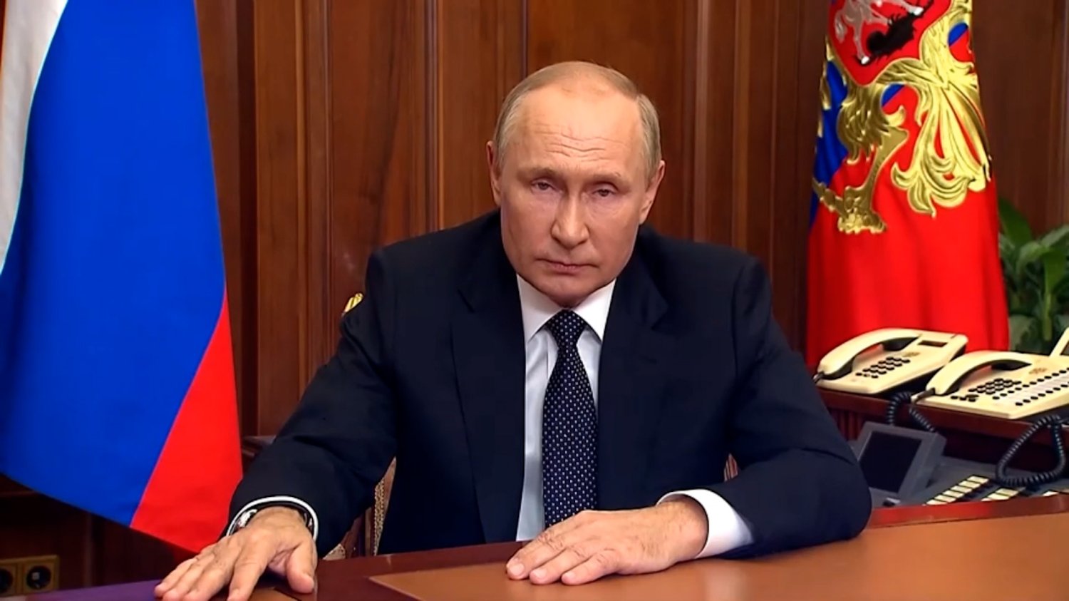 Władimir Putin ogłasza częściową mobilizację.