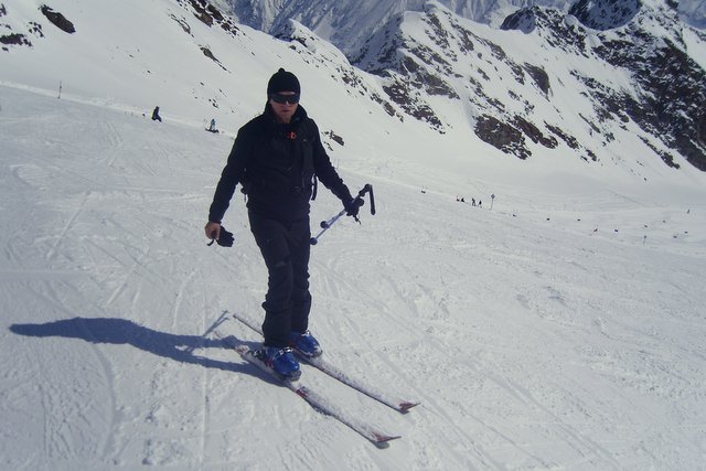 W Polsce dopiero zaczęli śnieżyc stoki  w Austrii można mieć już 500 kilometrów na liczniku przejechanych nartostrad