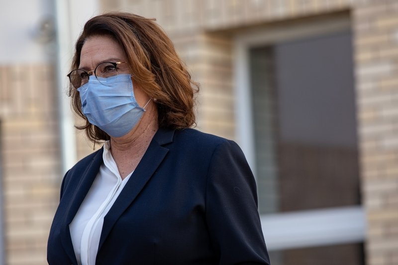 Kidawa-Błońska wzięła udział w piątkowej konferencji prasowej przed gmachem Sądu Najwyższego.