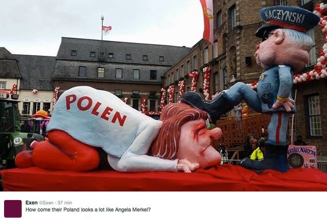 Waszczykowski zapowiada, że MSZ podejmie kroki w sprawie figury Kaczyńskiego, która pojawiła się na paradzie w Niemczech.