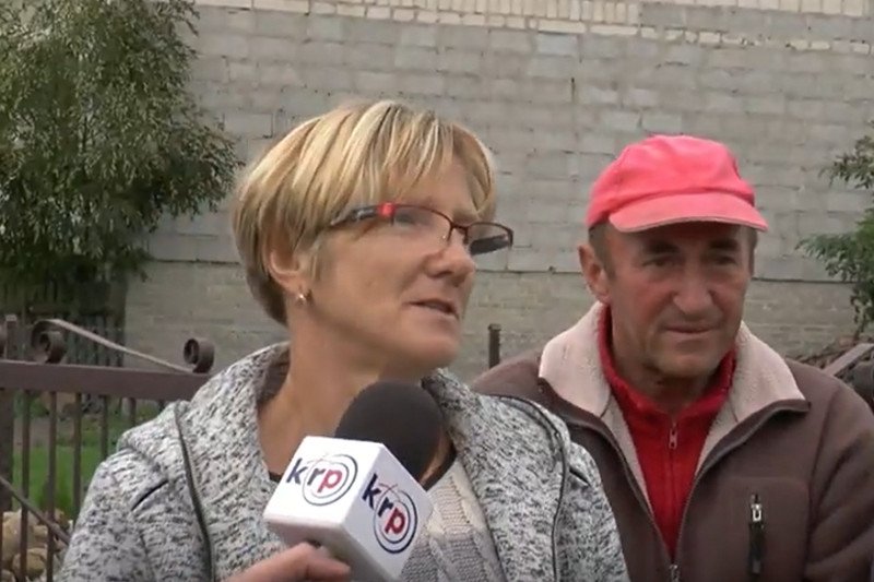 Ewa Biernacja, sołtys wsi Rudniki, nagłośniła sprawę utylizacji zdrowej trzody chlewnej w swoim gospodrstwie.