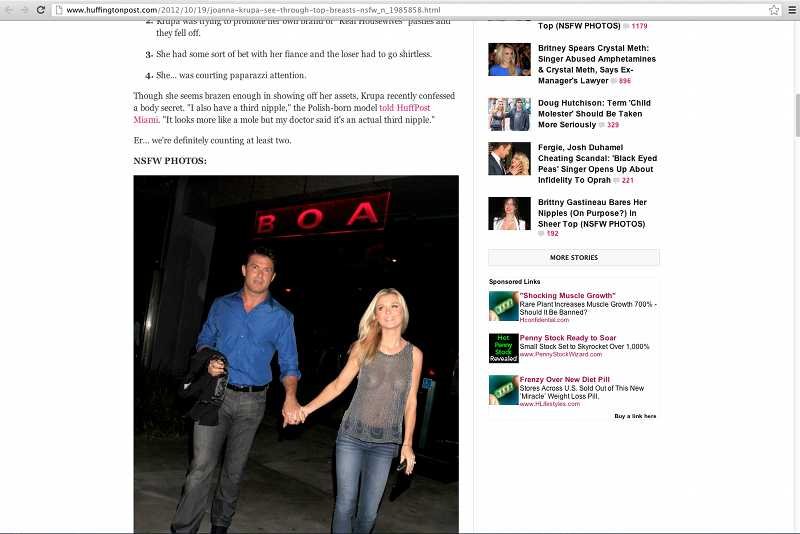 Artykuł o Joannie Krupie trafił na stronę główną HuffPosta