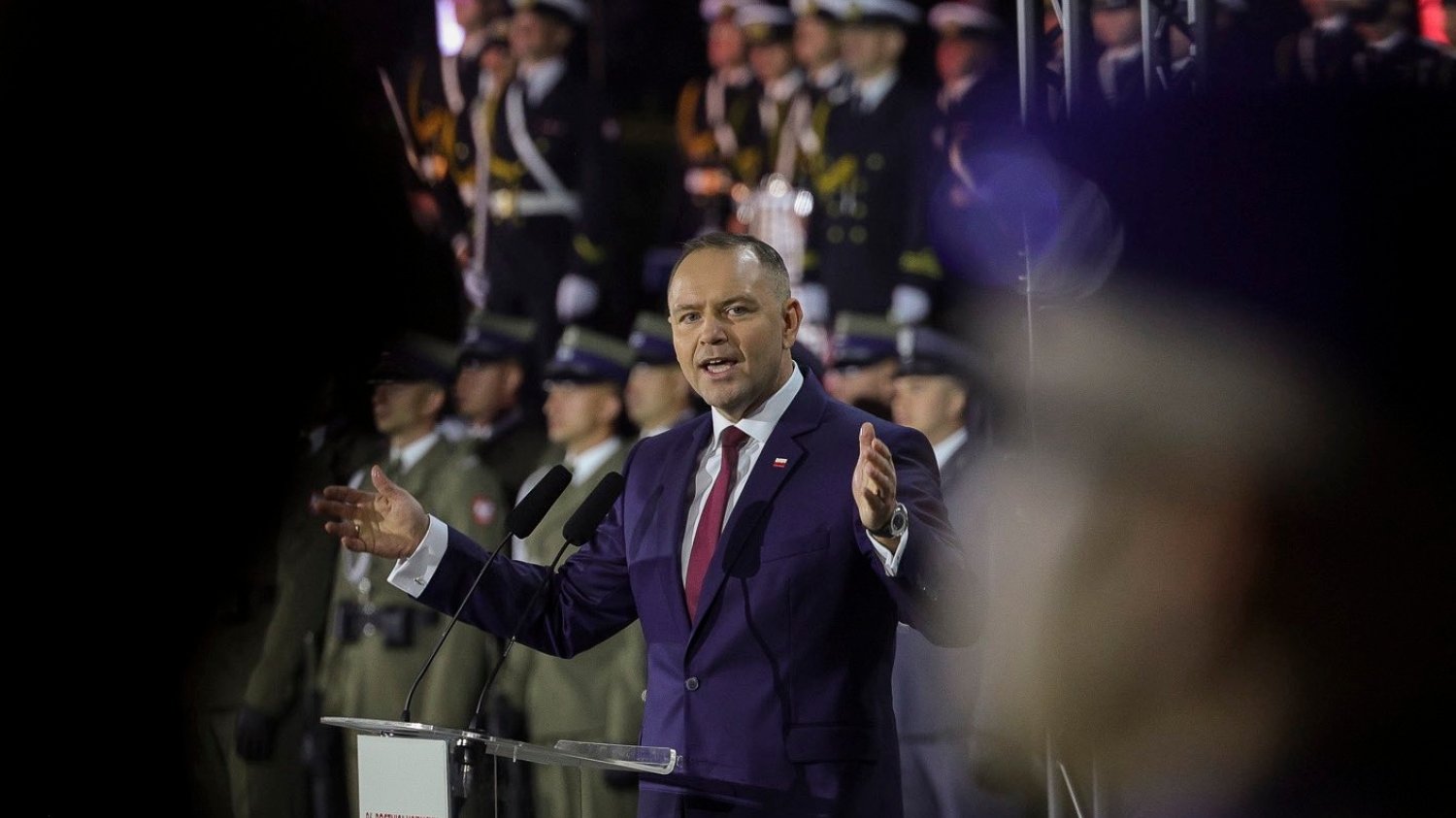 Nawrocki domaga się reparacji od Niemiec Karol Nawrocki