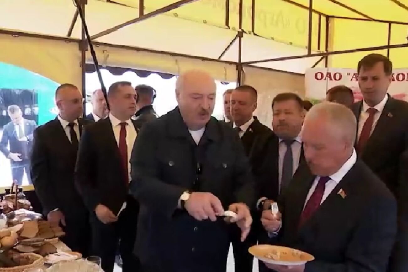 Aleksandr Łukaszenka zachwalał polskie danie podczas wizyty gospodarskiej