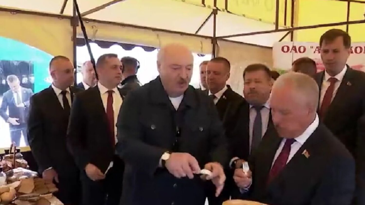 Aleksandr Łukaszenka zachwalał polskie danie podczas wizyty gospodarskiej