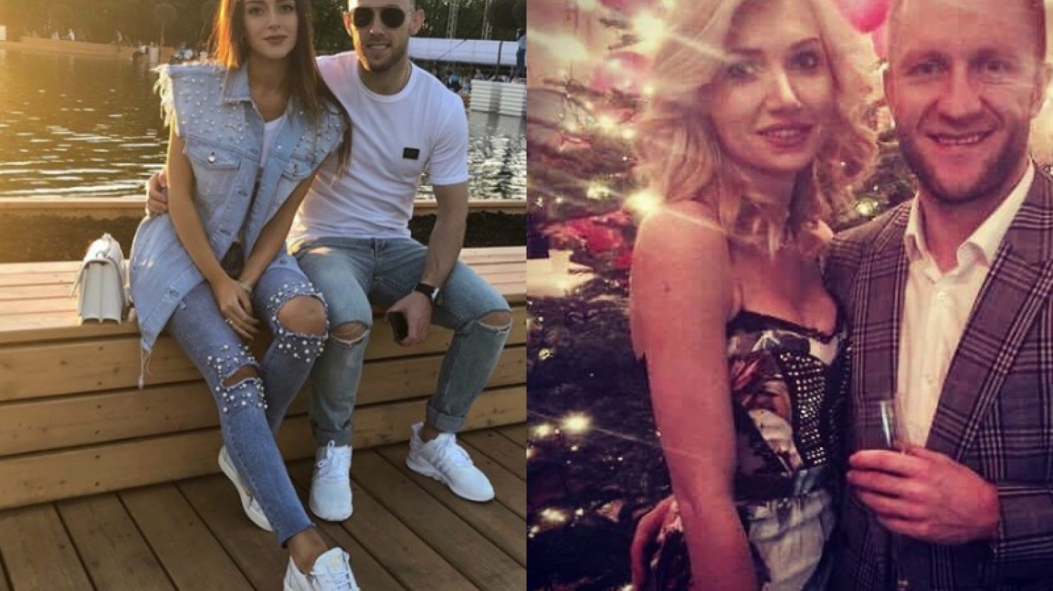Lana rybus i Maciej Rubus i Kuba Błaszczykowski z żoną Agatą