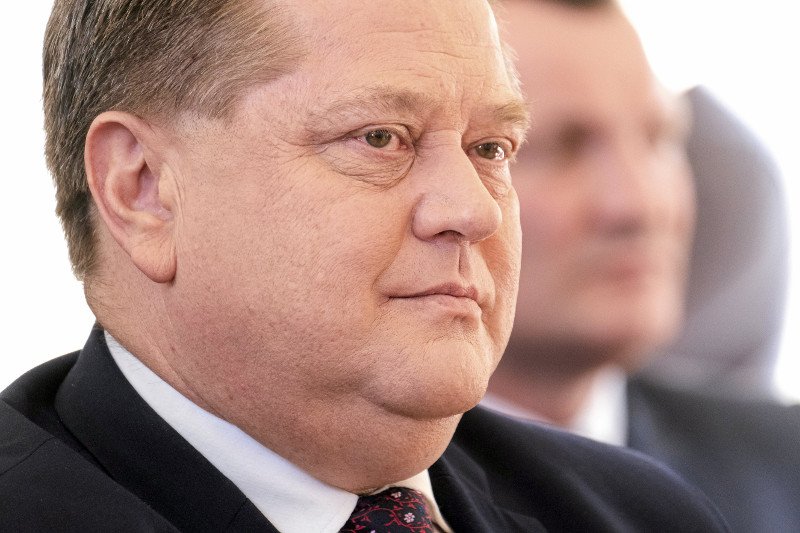 Jarosław Zieliński odmówił przywitania się z posłanką PO Bożeną Kamińską.