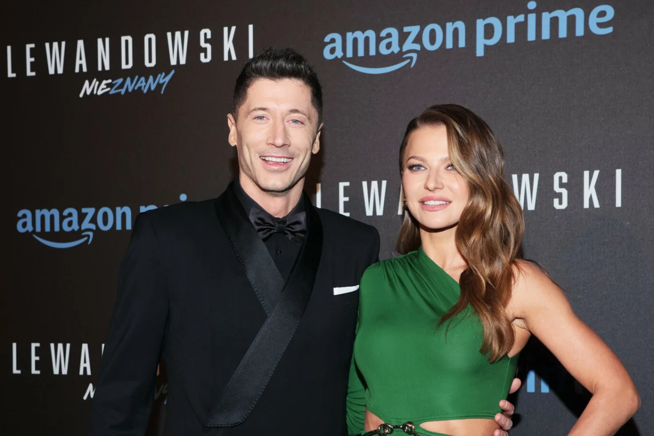 Premiera dokumentu o Lewandowskim. Anna i Robert błyszczeli na ściance