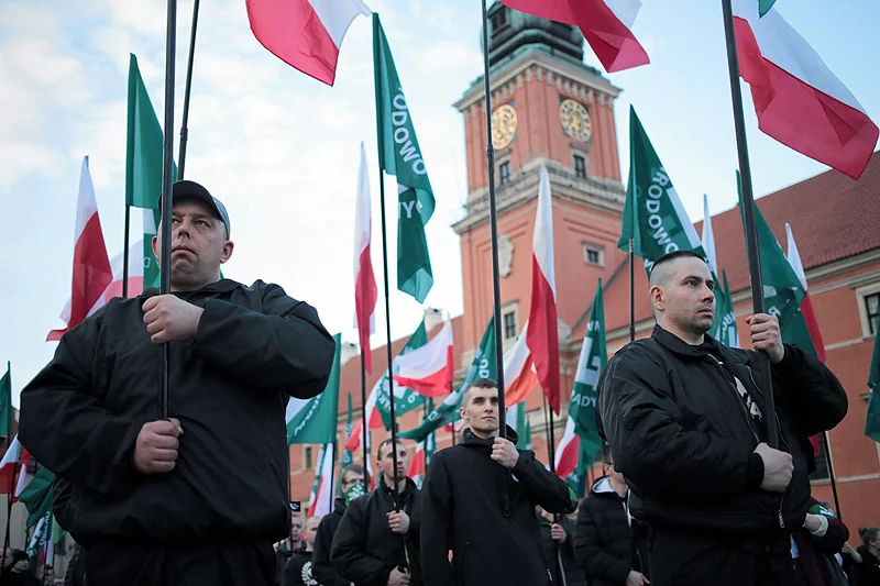 Dzięki nowemu prawu wprowadzonemu przez PiS i ochronie policji, ONR-owcom nikt nie przeszkodził.