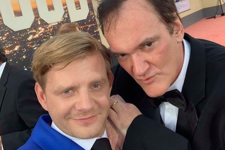 Rafał Zawierucha to pierwszy Polak, który zagrał rolę w filmie Quentina Tarantino