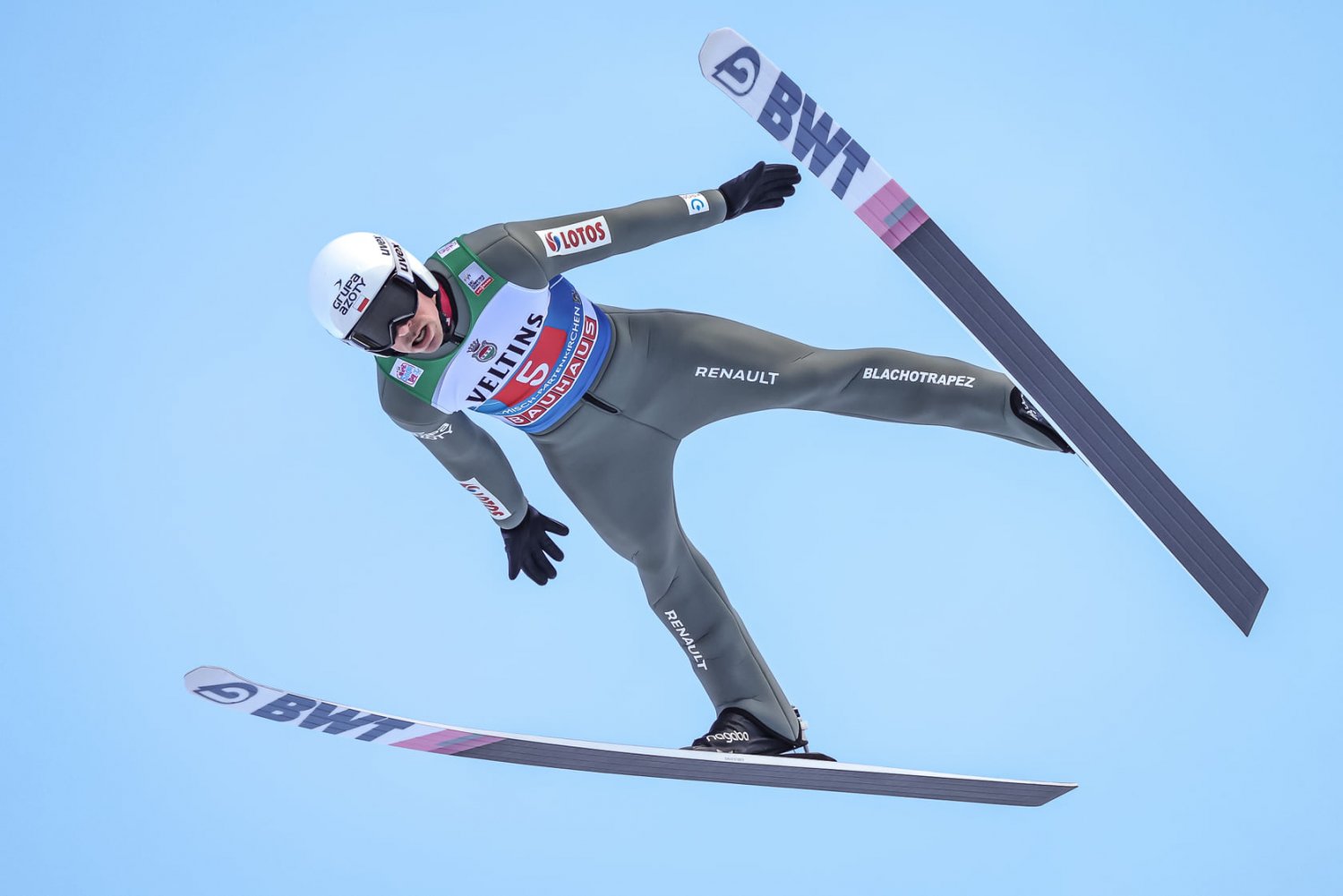 Piotr Żyła był najlepszym z naszych skoczków w kwalifikacjach w trzecim konkursie TCS