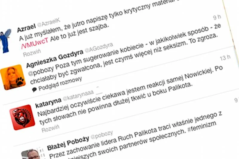 "Może Wanda Nowicka chce zostać zgwałcona" – komentatorzy oburzeni po słowach Janusza Palikota