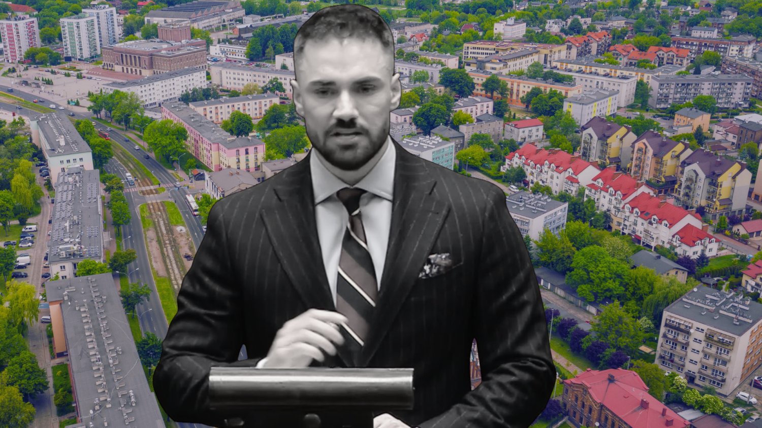 Ulica, na której zginął Łukasz Litewka. "Ciasno, nie ma chodnika, nic nie ma"