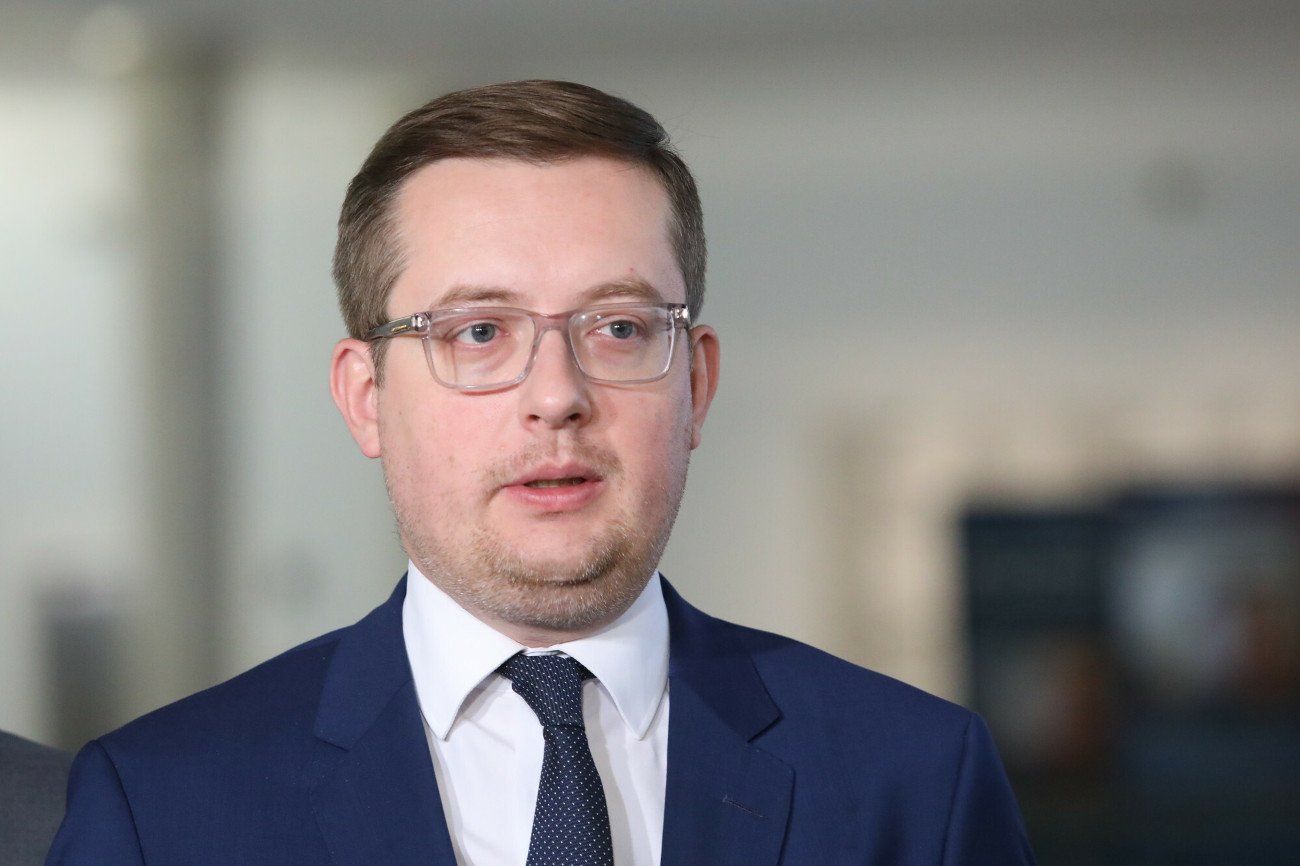 Robert Winnicki, lider Ruchu Narodowego, poseł Konfederacji.