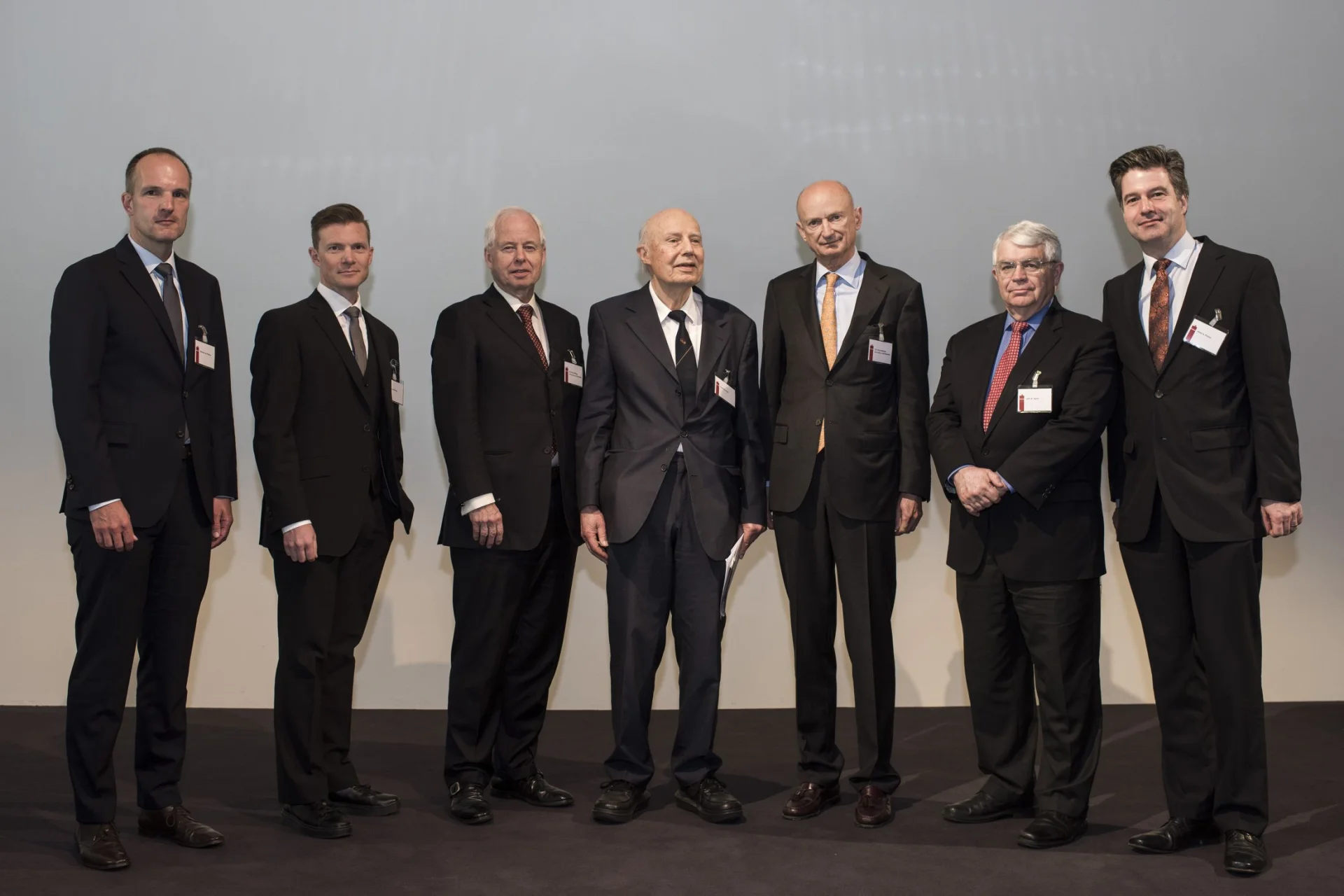 Michael von Prollius, Johan Norberg, Prince Philipp von und zu Liechtenstein (Board Member ECAEF), Peter Bernholz, Prince Michael von und zu Liechtenstein (Chairman ECAEF), John Taylor, Peter Fischer