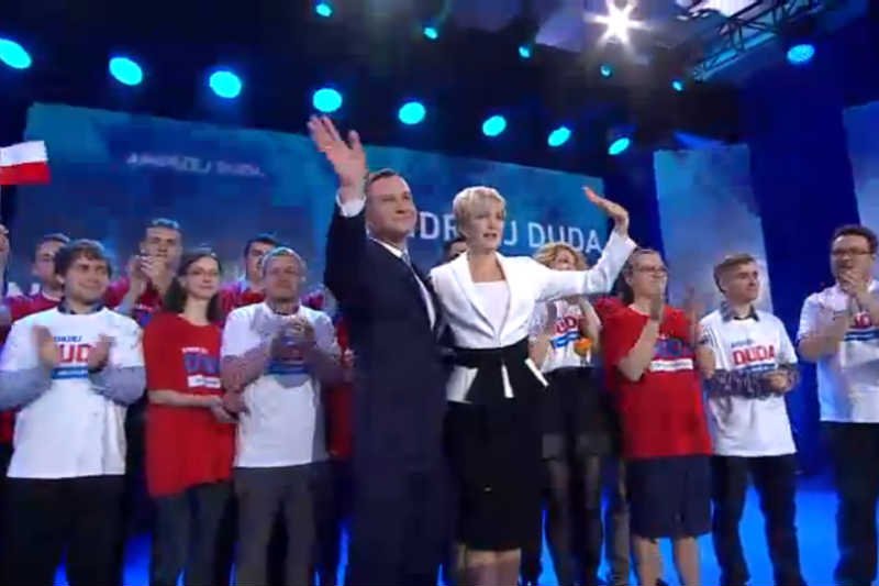 Na konwencji kończącej kampanię Andrzej Duda skupił się na krytykowaniu władzy.